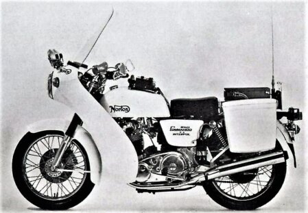 1973 Interpol 850cc with Storno Radio