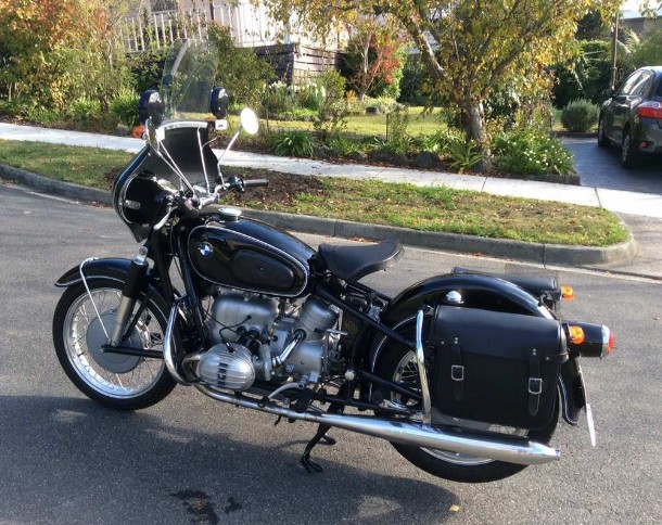 ex-Australian police BMW R50 restored